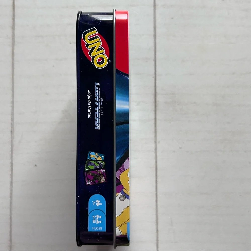 NIB‎ Mattel Games UNO Disney and Pixar Lightyear Card Game Collectible Tin